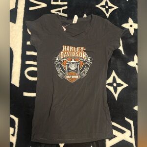 Harley-Davidson Kids Tee with Orange Logo